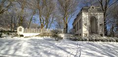 Der Lousberg / Aachen - Germany ... im Winter ... Kerstenscher Pavillon !