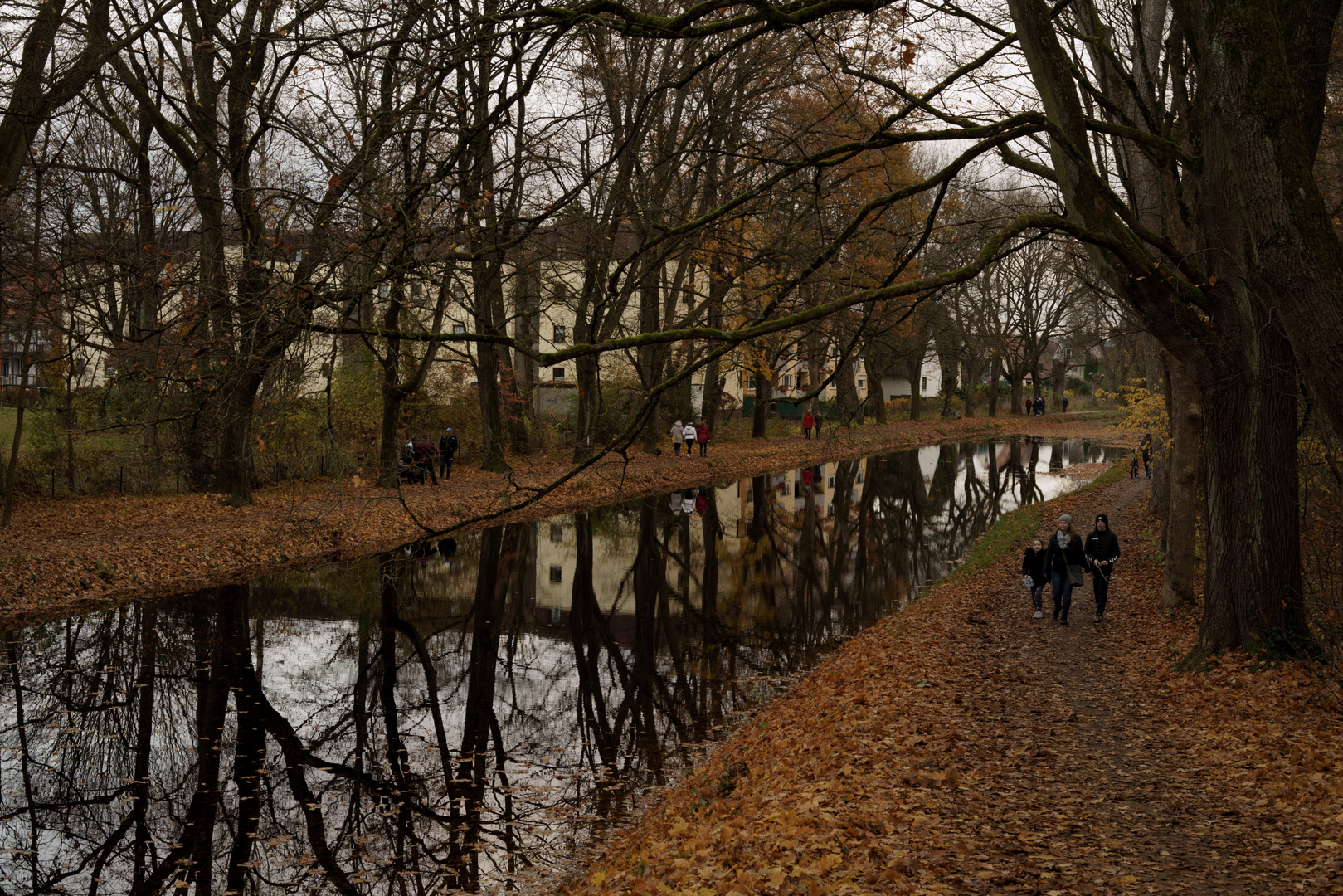 Der Ludwig-Main-Donau Kanal in Nürnberg