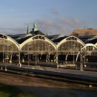 Der Lübecker Hauptbahnhof...