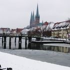 -Der Lübecker Malerwinkel mit Winterimpressionen-