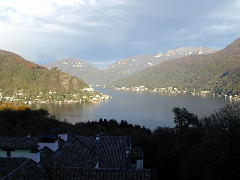 Der Luganersee bei Abendsstimmung