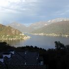 Der Luganersee bei Abendsstimmung