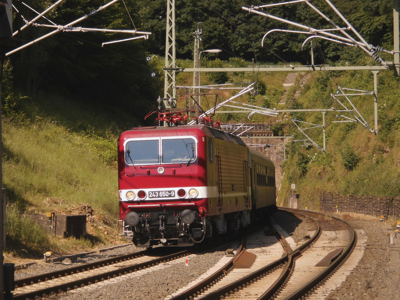 Der Luther-Express in Blankenheim.