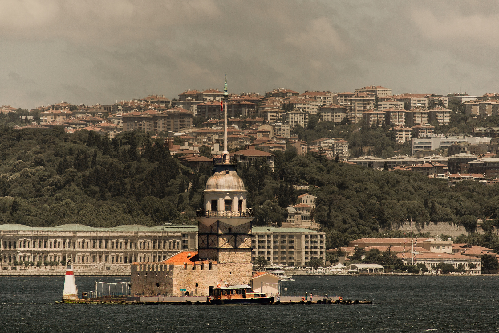 Der Mädchenturm im Bosporus