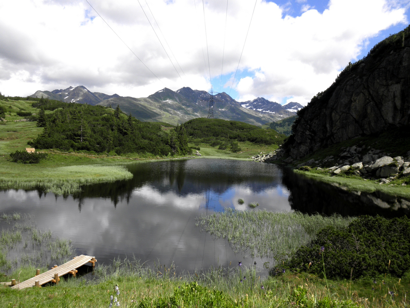 Der Maiensee in St Christoph