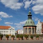 Der Maktplatz in Wismar...