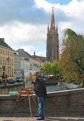 Der Maler auf der Brücke