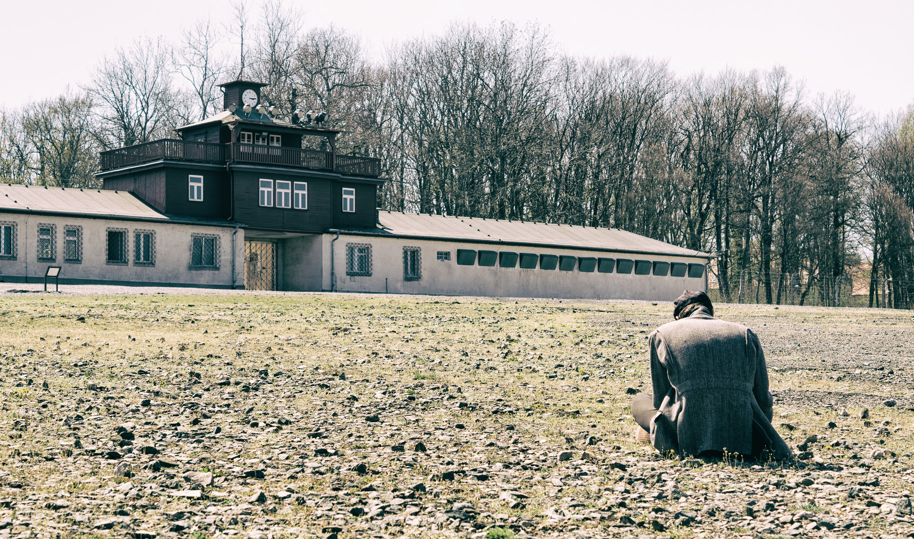 Der Maler in Buchenwald 