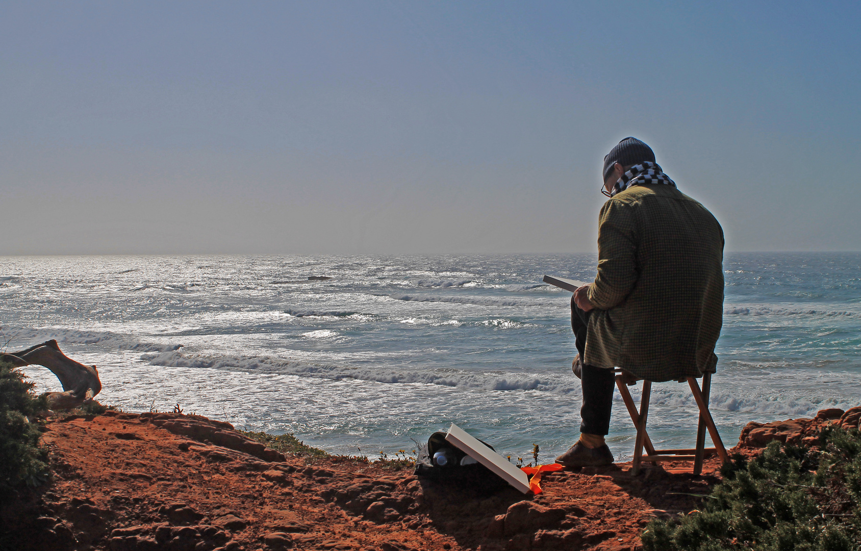 Der Maler und das Meer