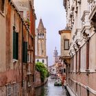 Der Malerin Vorlage im Original - Turm von San Barnaba