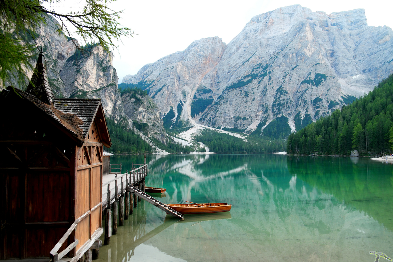 Der malerische Pragser Wildsee