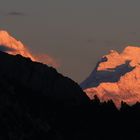 der Manaslu im letzten Tageslicht