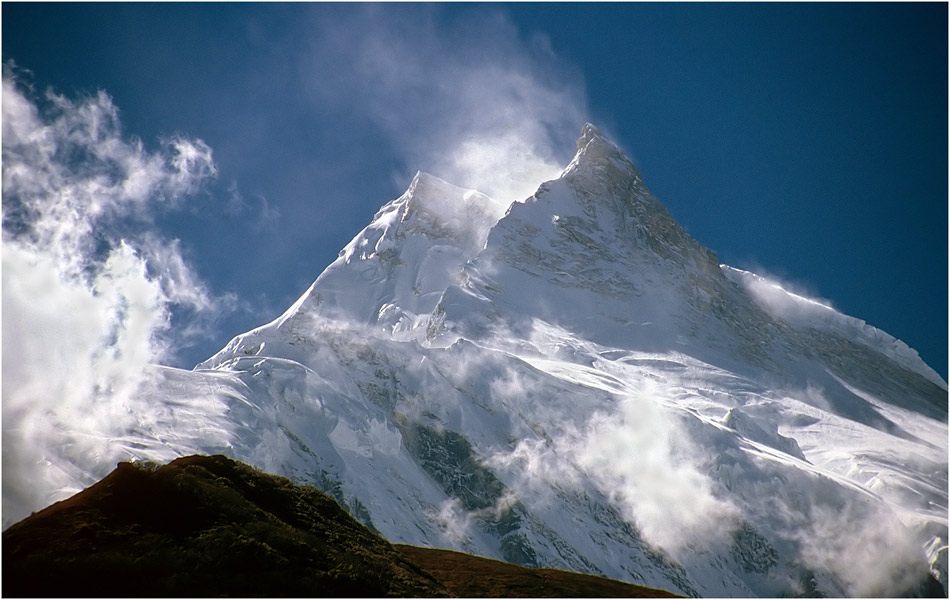 Der Manaslu - mit 8163 m der achthöchste Achttausender