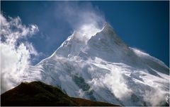 Der Manaslu - mit 8163 m der achthöchste Achttausender