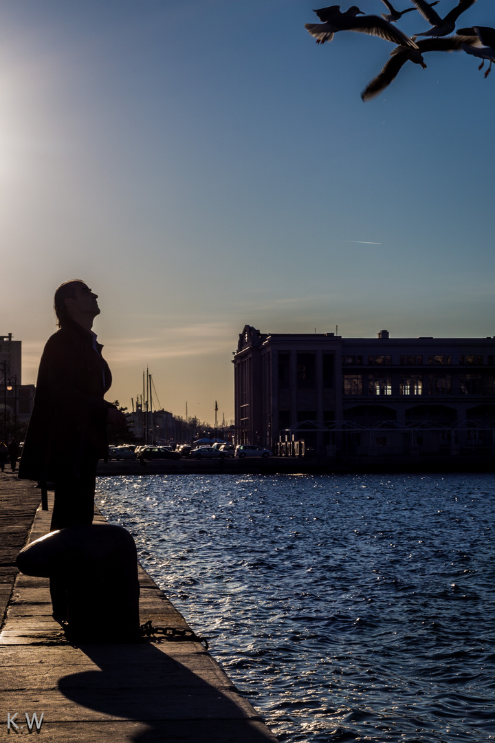 Der Mann am Meer