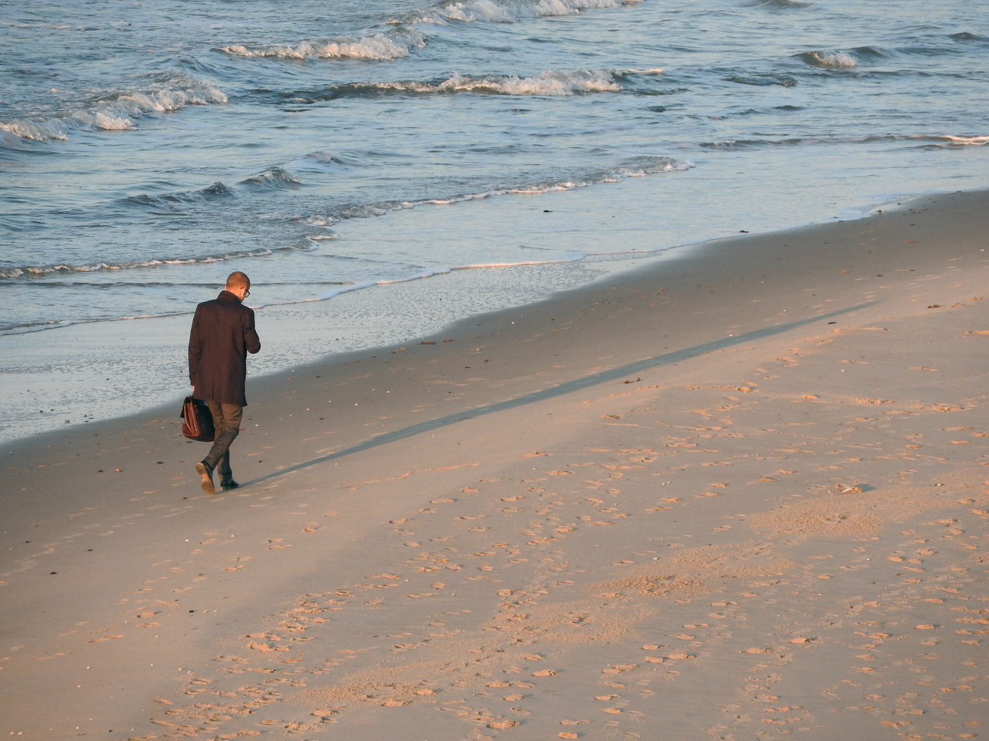 Der Mann am Meer