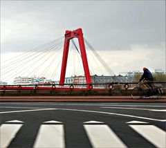 der Mann auf der Brücke