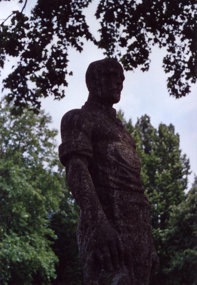 Der Mann aus Stein in Düsseldorf