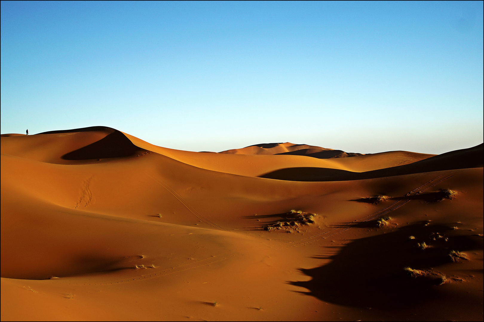 Der Mann in der Wüste