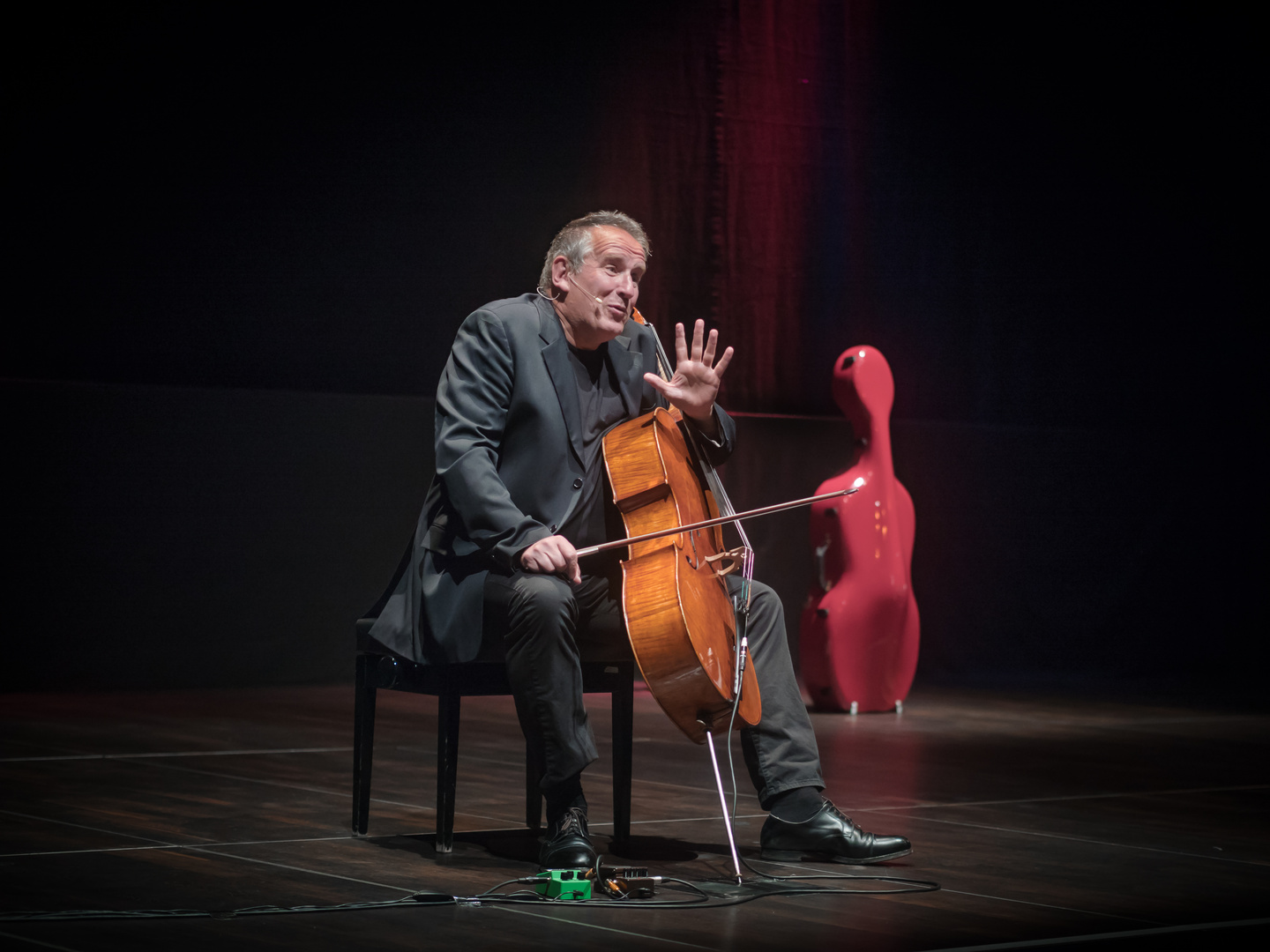 Der Mann mit dem Cello war da: Matthias Deutschmann 