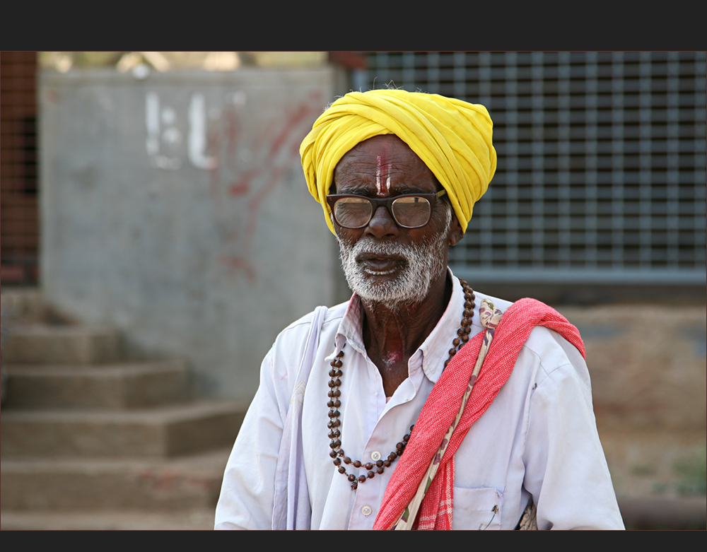 der Mann mit dem gelben Turban