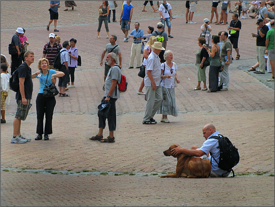 Der Mann mit dem Hund