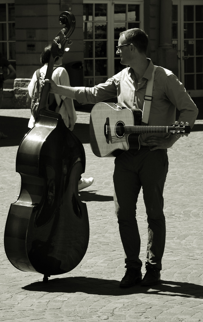 Der Mann mit der Gitarre