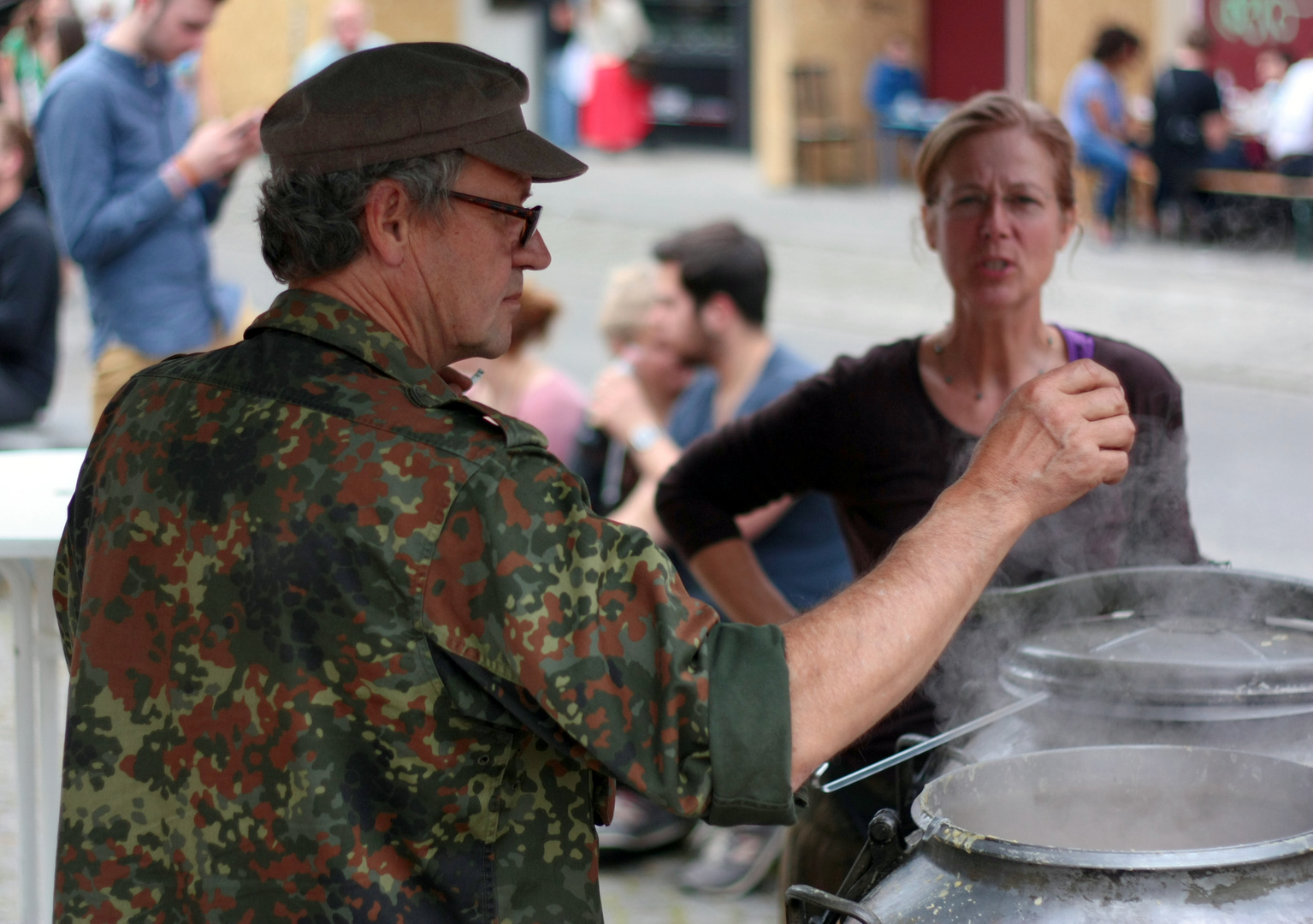 Der Mann mit der Gulaschkanone