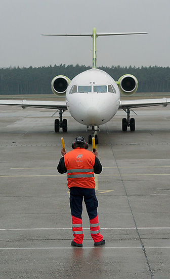 Der Mann und das Flugzeug...