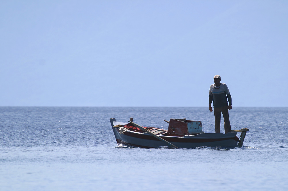 Der Mann und das Meer ;-)