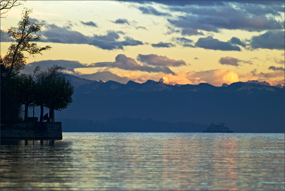 der Mann und der See