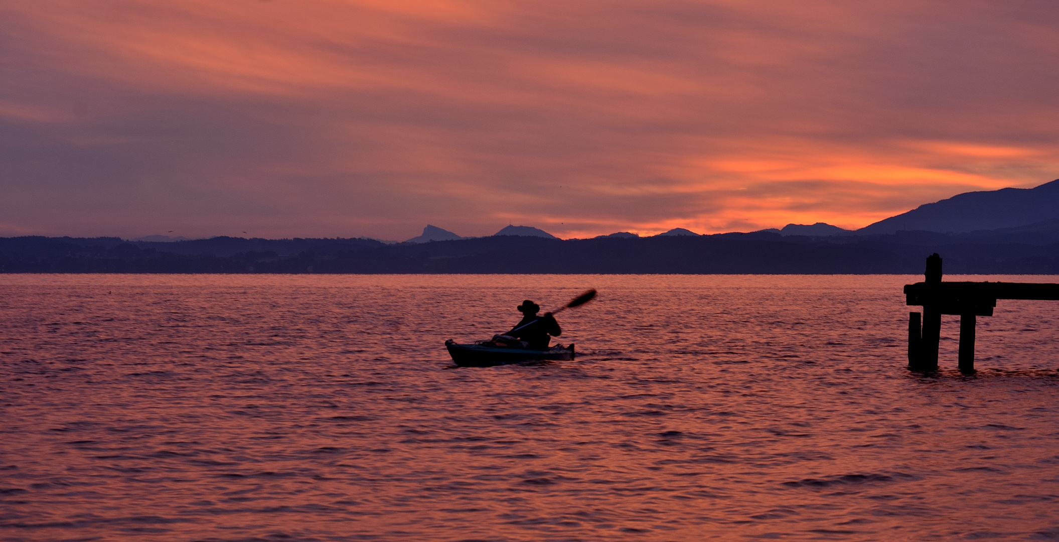 Der Mann und der See