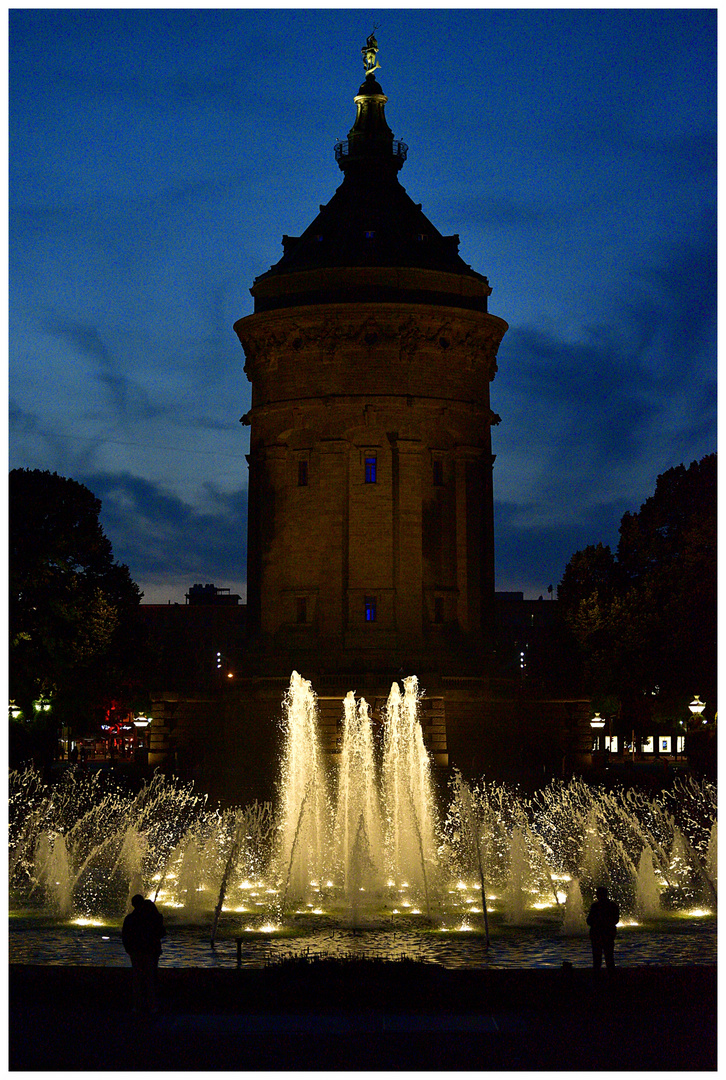 Der Mannheimer Wasserturm