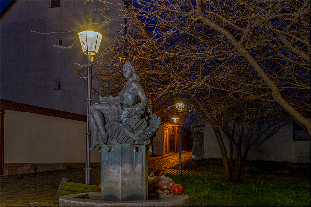 Der Margaretenbrunnen in Aschersleben