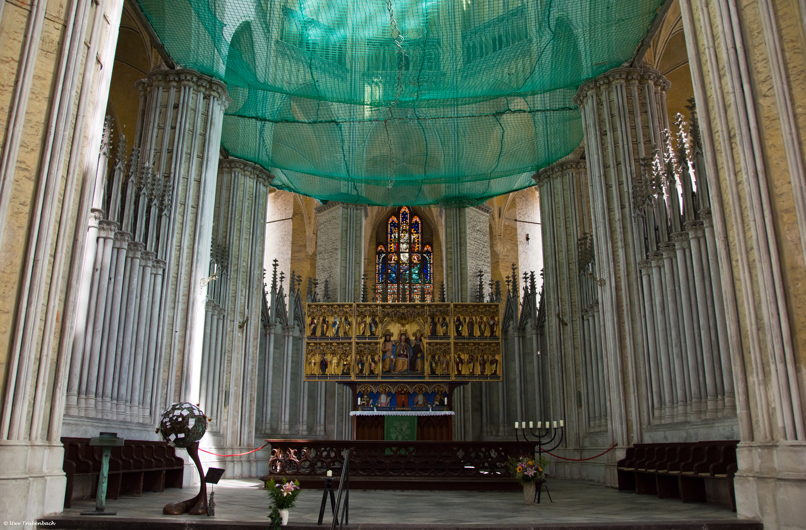 Der Marienkrönungsaltar in der St.-Marien-Kirche in Stralsund