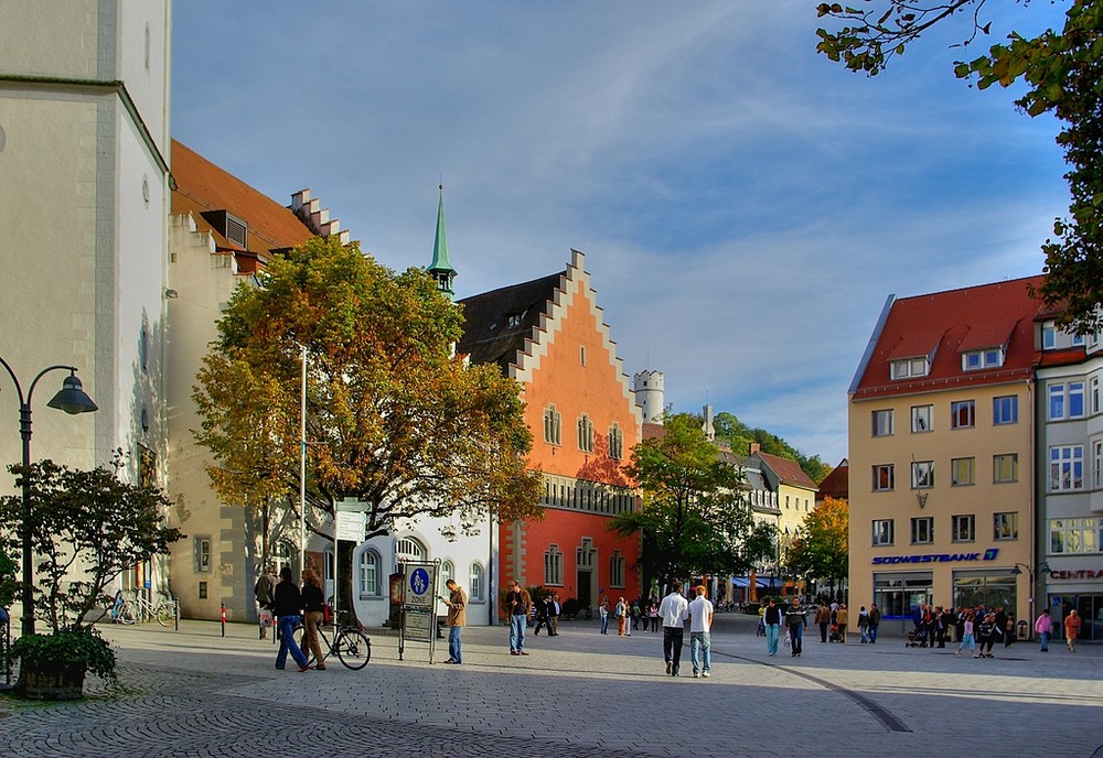 Der Marienplatz - das Zentrum von RV