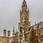 Der Marienplatz ohne Christkindlmarkt