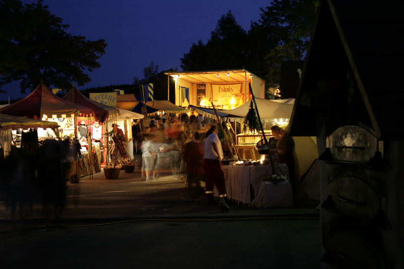 Der Markt auf Burg Beilstein 2007