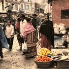 Der Markt in Kathmandu