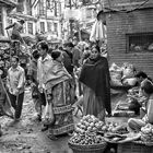 der Markt in Kathmandu 