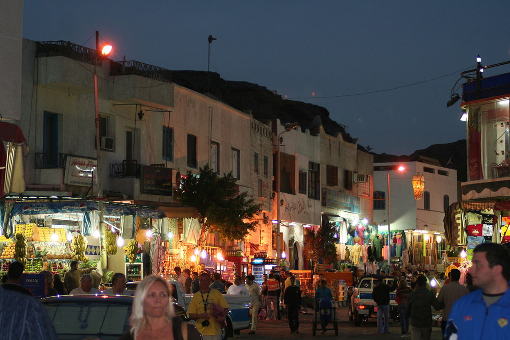 Der Markt in Old Sharm.....