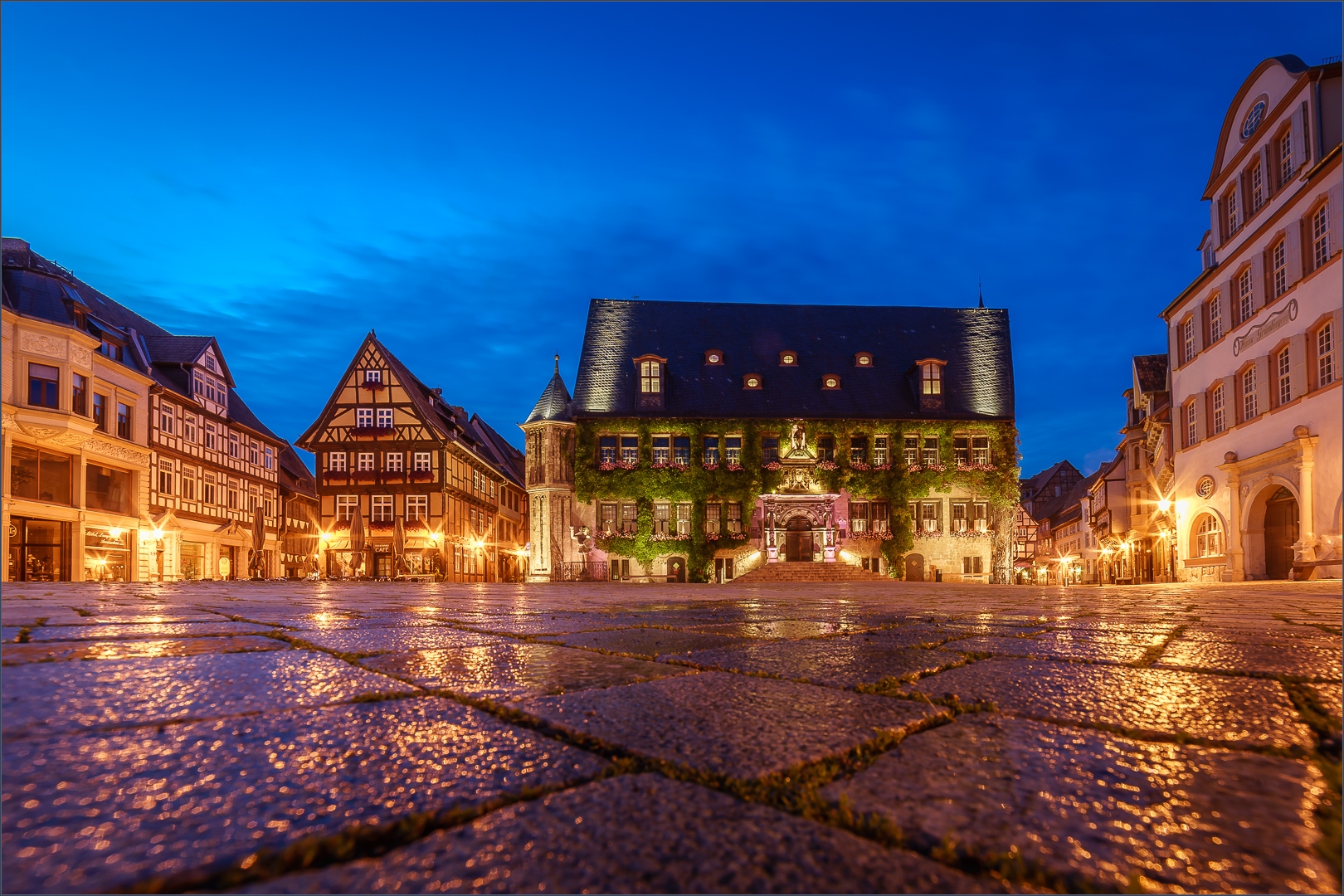 Der Markt in Quedlinburg