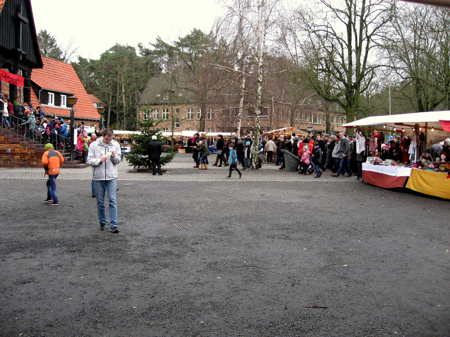 der Markt ist auf