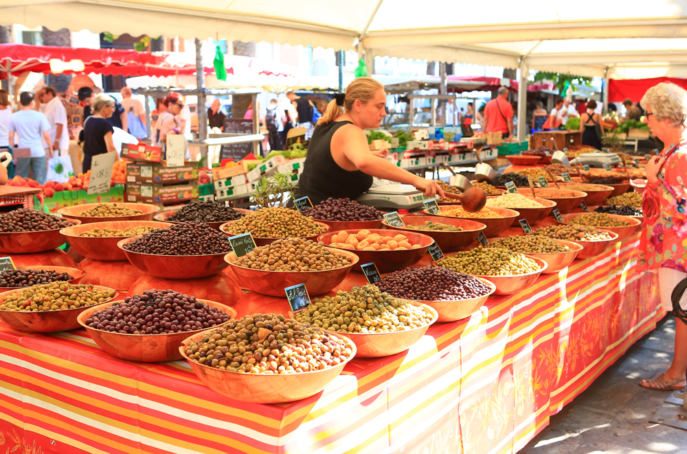 Der Markt von Ajaccio