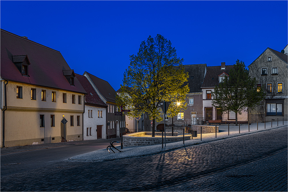 Der Markt von Alsleben