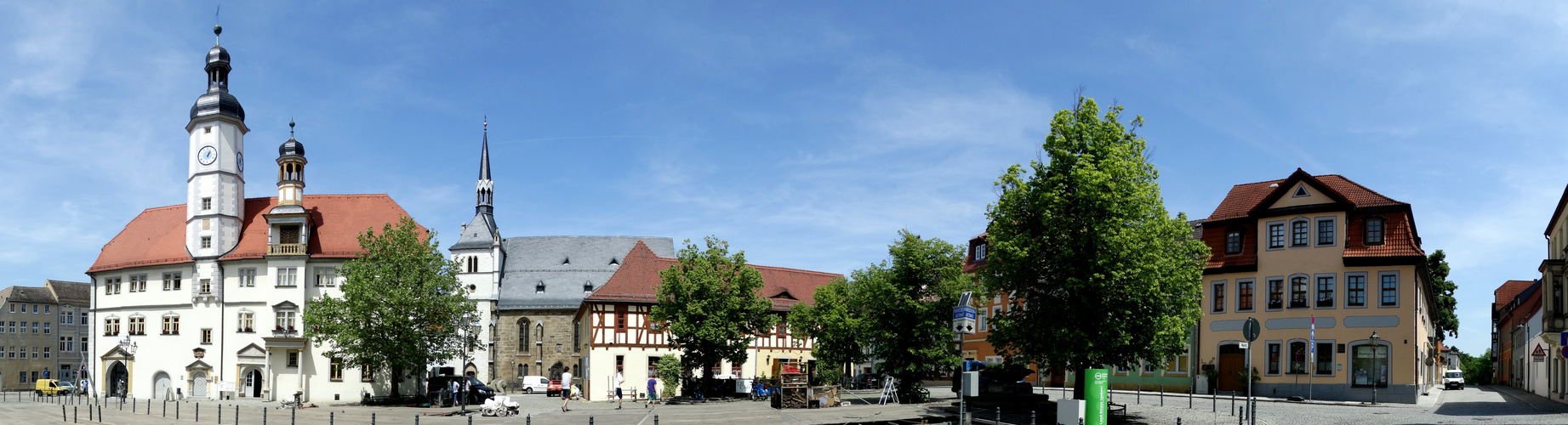 Der Markt von Eisenberg