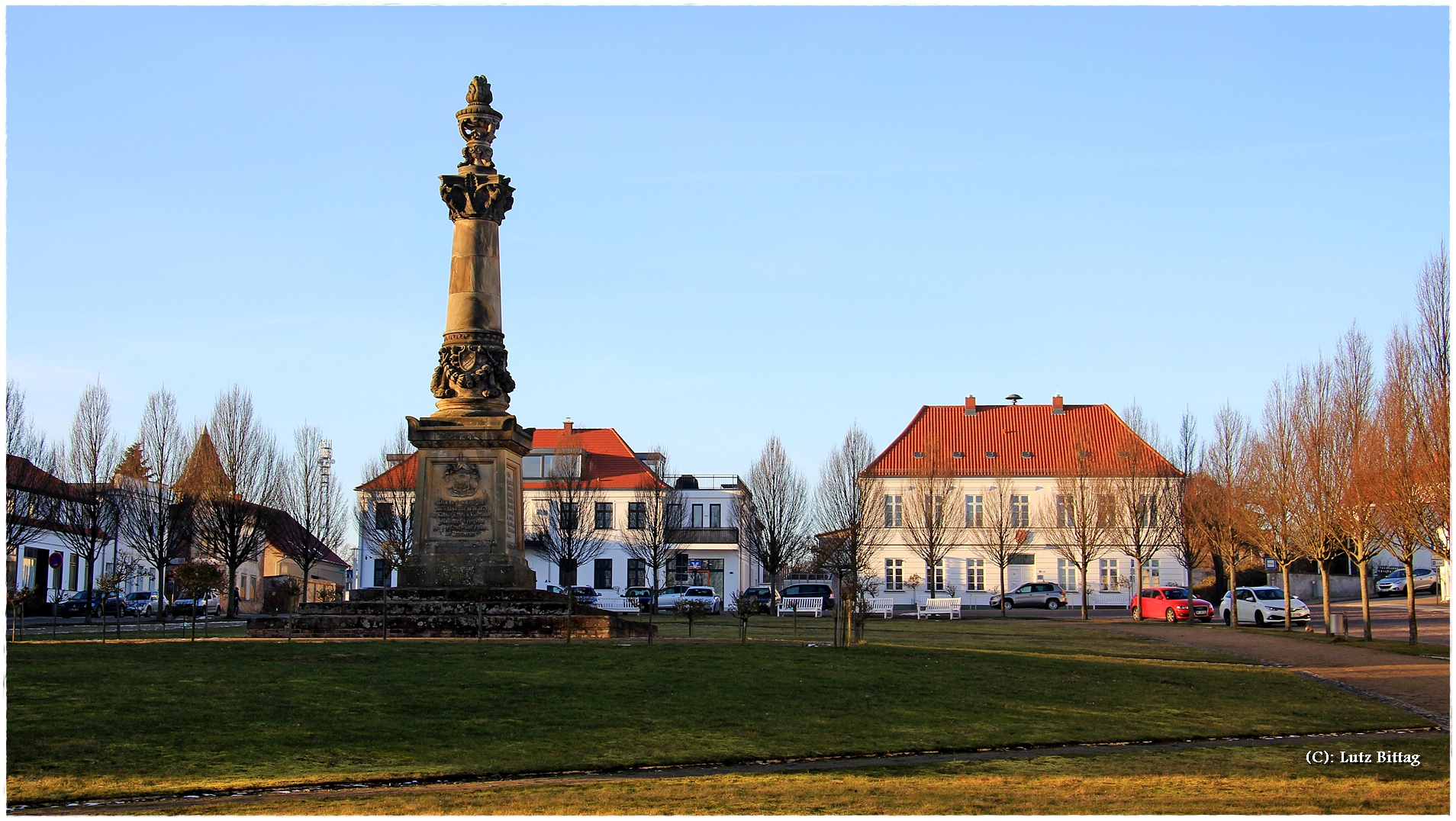 Der Markt von Putbus ...