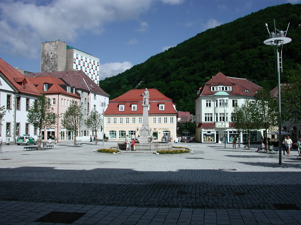 Der Markt von Suhl