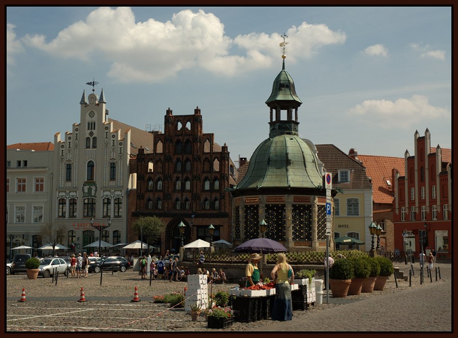 Der Markt von Wismar