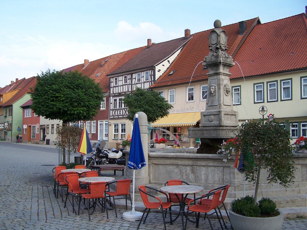 Der Marktbrunnen zu Römhild